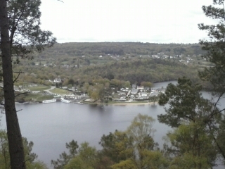 ST AIGNAN - CIRCUIT DU BARRAGE DE GUERLEDAN-morbihan