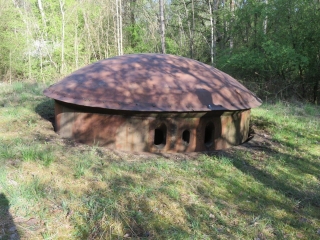 BLOCS DE COMBAT DE L OUVRAGE DU SCHIESSECK- LIGNE MAGINOT.-moselle