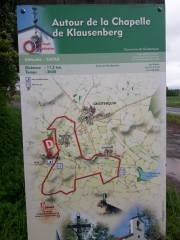 AUTOUR DE LA CHAPELLE DU KLAUSENBERG-moselle