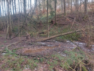 DECOUVERTE DES TRAVAUX DE PERCEMENT DU TUNNEL DE LA VOIE FERREE DE BRENSCHE-moselle