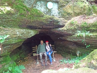 BALADE AUTOUR DE BONNE-FONTAINE ET DU ROCHER DE LA BANDE NOIRE-moselle