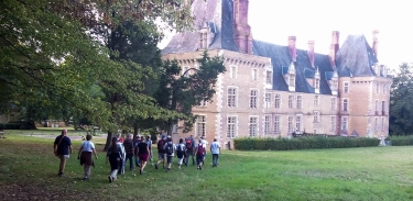 RANDONNEE DANS LA CAMP DE PUISAYE-nievre