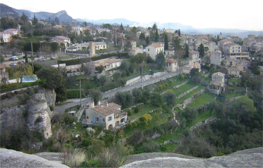 La piste de Courmettes-alpes-maritimes