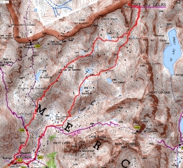 CIME DU GELAS DEPUIS LA MADONE DE FENESTRE AVEC RETOUR PAR LES LACS BALAOUR-alpes-maritimes