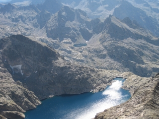 CIME DU GELAS DEPUIS LA MADONE DE FENESTRE AVEC RETOUR PAR LES LACS BALAOUR-alpes-maritimes