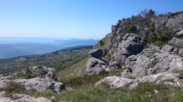 PLATEAU DE CAUSSOLS (VARIANTE)-alpes-maritimes