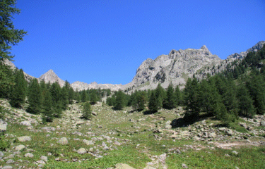 La cime Guilie-alpes-maritimes