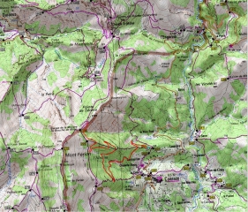 RUINES DE ROCCA SPARVIERA-alpes-maritimes