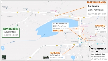 PIERREFONDS - ST JEAN DES BOIS-oise