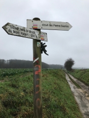 CIRCUIT DU MONT HUBERT ET DES PIERRES SACREES-oise