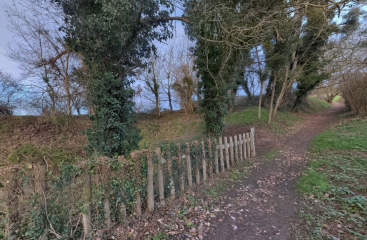 BAILLEUL-SUR-THERAIN - DU MONT CESAR A L ABBAYE DE FROIDMONT-oise