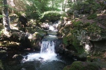 CASCADES DE CHILOZA - BOIS VALLON - BOIS ANGLARD-puy-de-dome