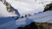 MONTAGNON DE BIELLE PAR SON COULOIR NORD-basque