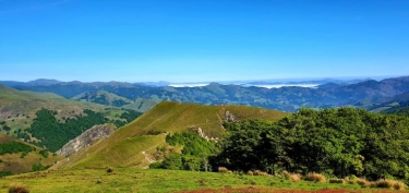 LES CRETES D ARBILLETA DEPUIS LE COL DU LINDUS-basque