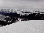 PIC DU LION EN RAQUETTES A NEIGE-hautes-pyrenees