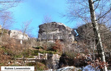 FLECKENSTEIN - LOEWENSTEIN - SCHLOSSBERG - GIMBELHOF-bas-rhin-strasbourg