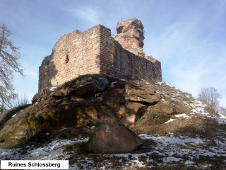 FLECKENSTEIN - LOEWENSTEIN - SCHLOSSBERG - GIMBELHOF-bas-rhin-strasbourg