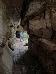 BALADE DE SPARSBACH à WIMMENAU à LA DéCOUVERTE DE ROCHERS REMARQUABLES-bas-rhin-strasbourg