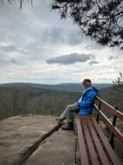 BALADE DE SPARSBACH à WIMMENAU à LA DéCOUVERTE DE ROCHERS REMARQUABLES-bas-rhin-strasbourg