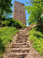 HAUT-BARR - LES GEROLDSECK - TOUR DU TELEGRAPHE-bas-rhin-strasbourg