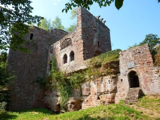 OBERBRONN - CHATEAU DE LA WASENBOURG - LA TOUR DE WASENKOPPFEL