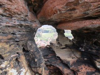 CHATEAUX ET ROCHERS AUTOUR D OBERSTEINBACH-bas-rhin-strasbourg