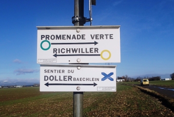 KINGERSHEIM - LA PROMENADE VERTE-haut-rhin