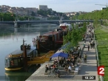 LYON - LE LONG DES BERGES-rhone