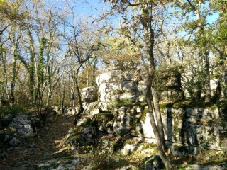 LANAS - SERVIERES - BALAZUC - LE VIEL AUDON - LANAS-ardeche