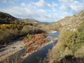LE MEANDRE DU CHASSEZAC-ardeche