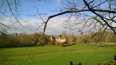 TUFFE SUD ET NORD-EST ET ALLER RETOUR A CHERONNE-sarthe
