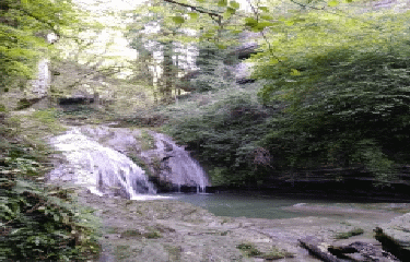 LA CASCADE DU GRENAND-savoie