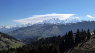 LA TETE (1562M) PAR UGINE-savoie