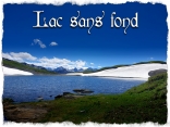 COL DE FORCLAZ - LAC SANS FOND -savoie