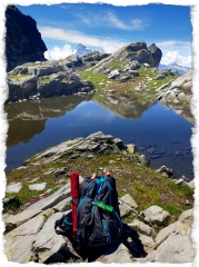 LAC DU RETOUR EN  SAVOIE -savoie