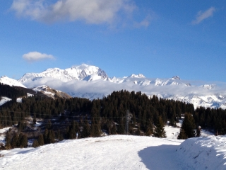 LES SAISIES VERS LE MONT CLOCHER-savoie