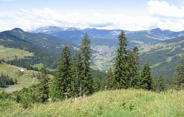 LA CLUSAZ VERS LAC TERDEVANT-haute-savoie