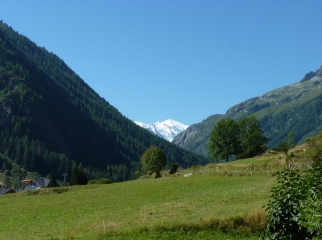 VALLORCINE  - LE LONG DE L EAU-haute-savoie