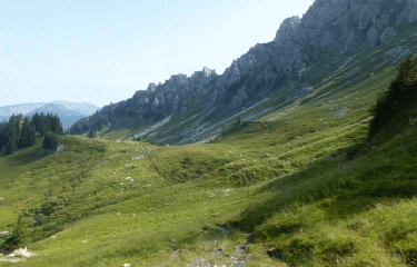 BOUCLE AU COL DE LA RAMAZ-haute-savoie