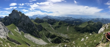 MONTEE A LA DENT D OCHE PAR LE COL DE PLANCHAMPS-haute-savoie