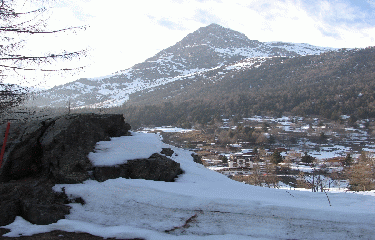 DE BUET A  VALLORCINE-haute-savoie