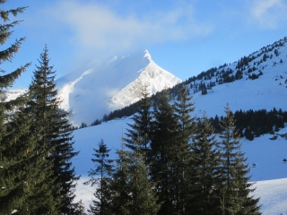 RAQUETTES EN PARTANT DU COL DE LA CROIX FRY -haute-savoie