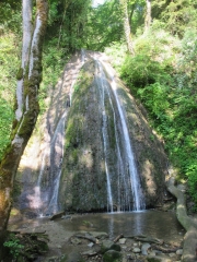 CASCADE VOILE DE LA MARIEE ET FAILLES DE SAINT-SYLVESTRE-haute-savoie