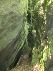 CASCADE VOILE DE LA MARIEE ET FAILLES DE SAINT-SYLVESTRE-haute-savoie