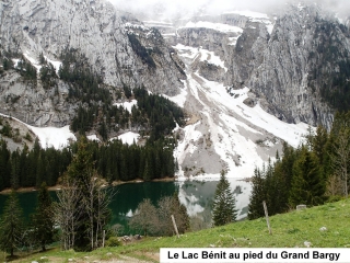 MONT-SAXONNEX - LE LAC BENIT-haute-savoie