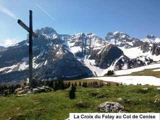 MONT-SAXONNEX - LE COL DE CENISE-haute-savoie