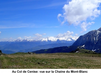 MONT-SAXONNEX - LE COL DE CENISE-haute-savoie