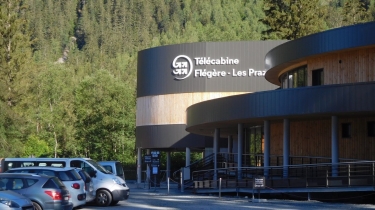 DESCENTE VERS LA FLEGERE-haute-savoie