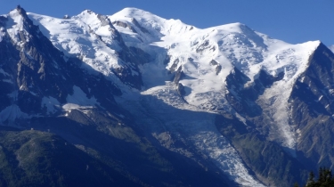 DESCENTE VERS LA FLEGERE-haute-savoie