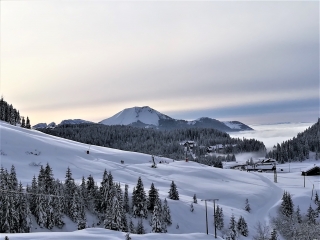 PETITE RANDO RAQUETTES A SOMMAND-haute-savoie